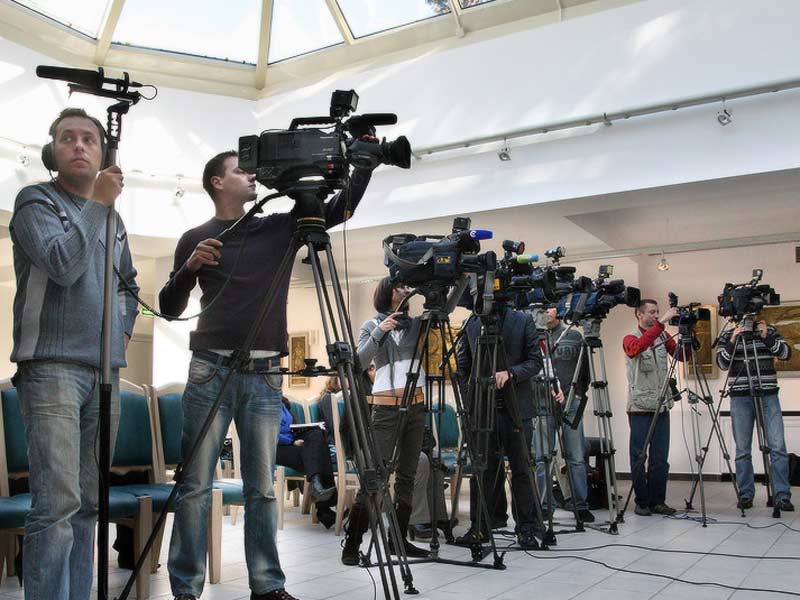 في بيلاروس تبث برامجها حوالي 80 قناة تلفزيونية، الجزء الأكبر منها خاص. صور: (interfax.by)