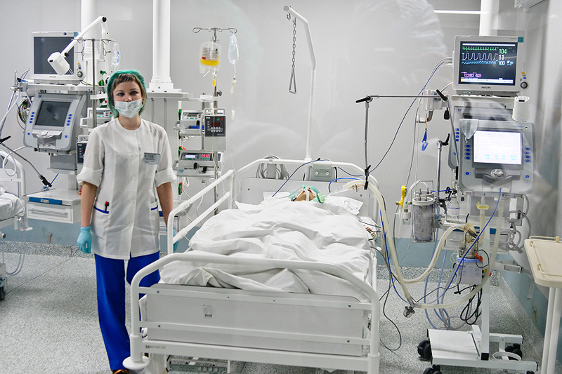 أجرى الجراحون البيلاروسيون في شهر شباط (فبراير) 2012 م عملية زراعة قلب وكلى بنفس الوقت في غاية الصعوبة. صور: أليكسي إيساتشينكو (interfax.by)